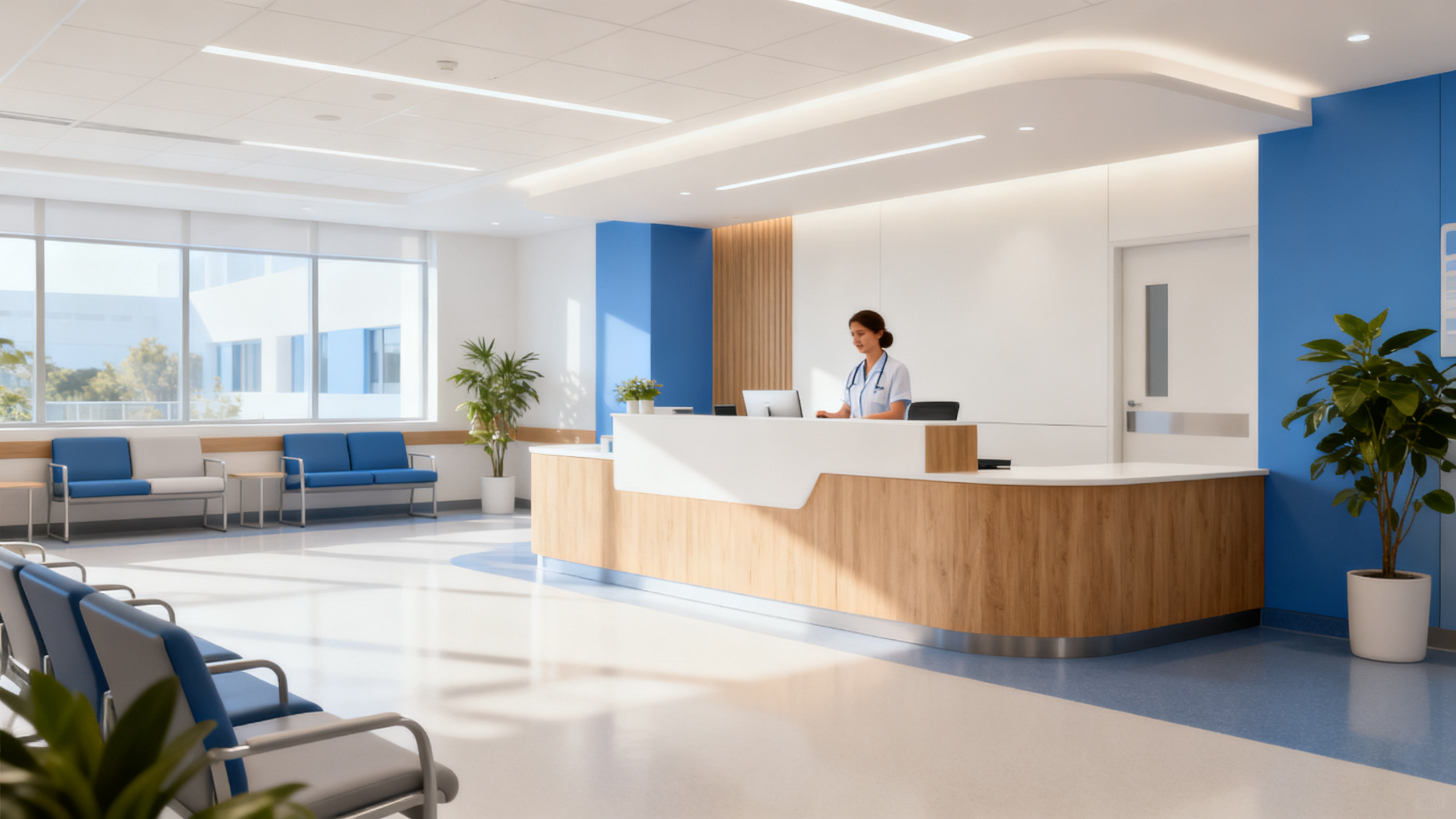 Hospital lobby